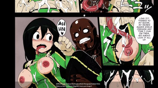 Tsuyu Asui Getting Sex-Party and she loves it No Hero Academia Comic Porn