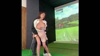 Sex when golf lesson