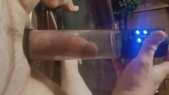 Using a automatic water cock pump for my small wang for the first time