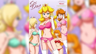 Mario but not Kart - Porn comic