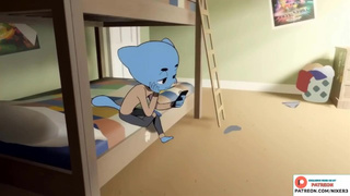 GUMBALL MOM RECORD A SPECIAL FILM ???? FURRY ASIAN CARTOON ANIMATION 60FPS