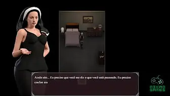 Lust Epidemic ep 30 - If the Nun doesn't want to lose her Virginity, the Solution is to give her rear-end