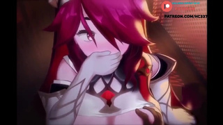 Rosaria Anime Genshin Impact High Quality 4K Sound