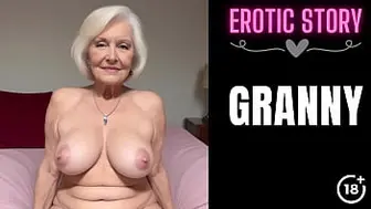 [GRANNY Story] Step-Old Lady's Surprise: How Jake Got Caught Watching Old Lady Porn