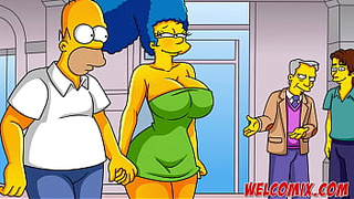 The hottest MILF in town! The Simptoons, Simpsons cartoon