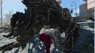 Claw Sex, the Biggest Monster in the Game | Fallout 4 Porno