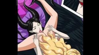 Maleficent eats Princess Aurora's wet twat - Asian Cartoon