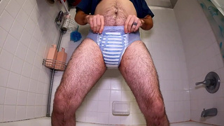 ABDL Diaper Fiance Flooding His PullUp - Ross Martin