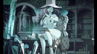 Ranni the witch gets a nice fuck and a cream-pie Elden Ring asian cartoon