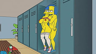 The Simpsons Marge Simpson Cartoon