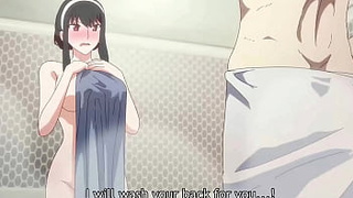 ▰ Busty Naked Sister Wants to Wash The Back of Stepbro ▱ CARTOON X Family