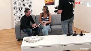 VIP SEX VAULT - #Naomi Bennet - Thick Ass Czech Teen Got Hardcore Auditioned By Dirty Porn Agent