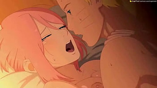Naruto and Sakura have sex in animation | HD Porn