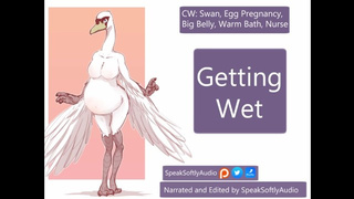 HBP- Taking A Bath With Humongous Pregnant Mama Swan F/A