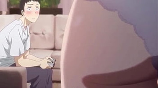 Anime Story - Blonde Stepsister Seduced Stepbrother When Play A Game [ Uncensored ]