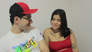 I fuck the nerd in the class, while we study he orgasm in my mouth - porn in english - self perspective.