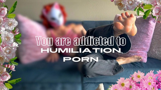 Goddess Chloe Love - Porn Addict Humiliation Gooning Session