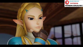 Zelda Fine Fucking On Sale And Getting Enormous Cream-pie | Hottest Zelda Anime 4k 60fps