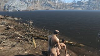Hammered a Skank with Combat Make-up on the River Bank | Fallout, Porno Game 3d