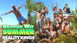 REALITY KINGS - The Hottest & Horniest Pornstars Turn A Party Into A Nasty Poolside Orgy