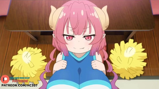 Ilulu From Miss Kobayashi's Dragon Maid Titsjob Anime Animation 4K 60Fps