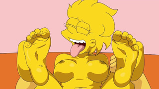 The Simpsons Lisa Full Nelson position Hentai Porn