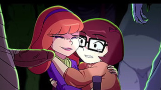 Daphne & Wilma Fight With Monsters Sex-party -- Hentai Uncensored