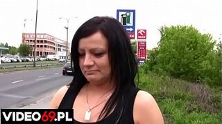 Polish porn - Cougar hitchhiker sexed by a fresh seducer