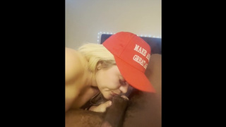 MAGA Snowbunny Gets A Porn Casting Job
