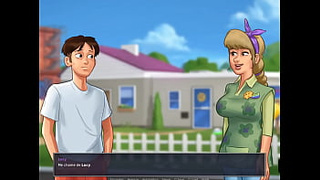 Summertime Saga ep 45 - Another Alluring MILF is moving in with me