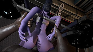 [BBC] Widowmaker bj and deepthroat Overwatch SFM