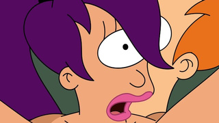 TURANGA LEELA GETS SCREWED BY PHILIP FUTURAMA ASIAN CARTOON