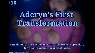 Aderyen's First Transformation - female Werewolf TF audio