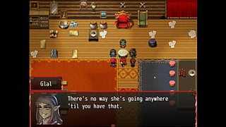 Harem In Another World [ HAREM Asian cartoon Game ] Ep.14 strawberry blonde MILF block him with her MONSTROUS BOOBS !