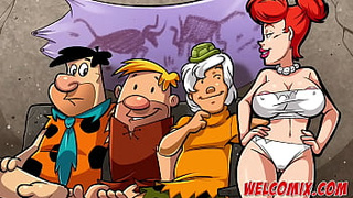 Bedrock charming chick contest! The hottest womens in the Flintstoons! Porn Comics