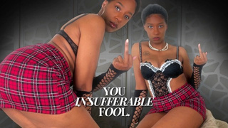 You Insufferable Fool. Full Sex tape eKRYSTALLINE Femdom Findom Humiliation Beta Safe