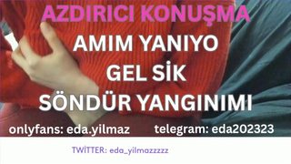 AMIM YANIYO- GEL SİK- AZDIRICI KONUŞMA- DİRTY TALK- TURK MİLF- TURK PORNO- TURK İFŞA- İFŞA