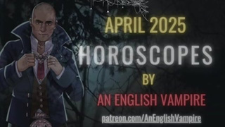 April Horoscopes 2025 British Accent Voice Kink, Spooky Audio