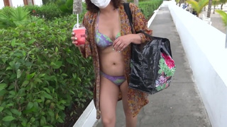 had sex on the beach with my stepbrother, massive cum-shot in my cunt