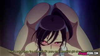Satonaka Satsuki is a slut discovering that she enjoys the feel of dick in her juicy twat | Uncensored Asian cartoon