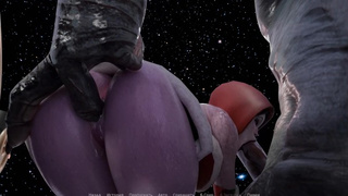 big fingers and santa's schlong develop holes of sweet student red riding hood HD 2k