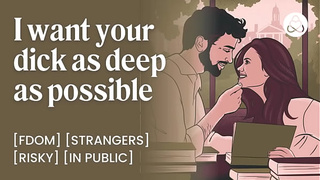 Student Mounts Famous Poet in Public – Rough Campus Sex Encounter – ASMR Audio Porn – Erotic Audio Story