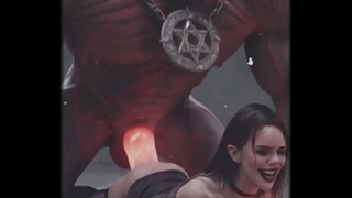Satanic Porn Hypno by Satan's Lady (AI Generated)