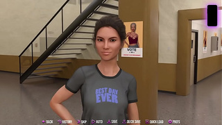 College Kings two #03 - Ape Route - Saving The Busty Red Head And She Blows All Of My Juicy Jizz Out Of My Giant White Dong
