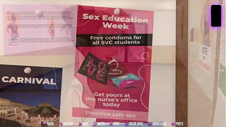 College Kings #04 - Kissing Cheating Hispanic GF In Public. Her BF Must Not Find Out