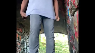 Found this secretly watching tunnel while hiking (Second angle)