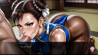 CHUN-LI. Porn Training Legend. Ep. four
