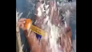 Porn Challenge: Milk, Vomit, and Monstrous Meat Down My Throat Until I Bust