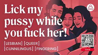 ASMR Audio Porn: First Time Bisexual FFM Threesome with Friends, Cunt Licking & Bj – Erotic Audio Story