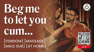 ASMR Audio Porn: Femdom Massage with Your Wifey – Hand-job, Bj & Edging at Home – Erotic Audio Story